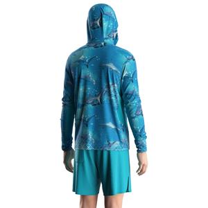 Camisa de Pesca con Protección Solar, Diseño con Capucha, Material de Secado Rápido y Transpirabilidad de Alto Rendimiento - Product Image 6