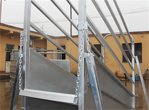 Nhà Máy Giá có thể điều chỉnh Heavy Duty mạ kẽm di động Gia súc chăn nuôi tải đoạn đường nối - Product Image 5