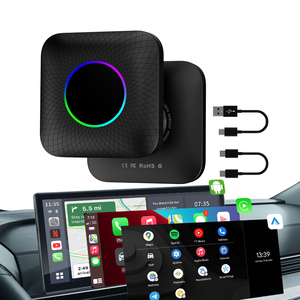 Qcm6225คาร์ลินคิทกล่อง8-core, IPTV 4G 64GB อะแดปเตอร์สำหรับเล่นในรถยนต์กล่อง Ambient Android กล่อง YouTube Netflix tktok สำหรับ Apple - Product Image 1