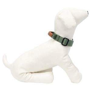 <span class=keywords><strong>Collar</strong></span> personalizado de cuero PU de nailon con asa para entrenamiento ligero para perros grandes <span class=keywords><strong>2025</strong></span> - Product Image 2