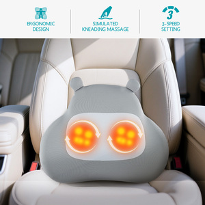 Winningstar kneading massage, red light heat therapy, two-way lumbar massage pillow with forward and reverse rotation, and warm - Product Image 4
