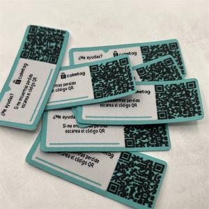 Tpu Nfc Patch <b>Clothes</b> Fold Label Sew on Labels for Clothing - Product Image 1