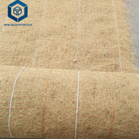 Rouleaux de protection de sol en fibre de coco pour le renforcement des murs, tapis de protection routière, couvertures anti-érosion en coco