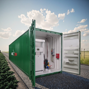 Station d'essence mobile sûre et fiable de 40000 litres Station d'essence portable Station d'essence portable avec pompe - Product Image 3