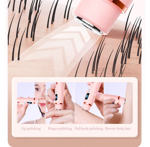 Épilateur Électrique Silencieux Portable, Rasoir Corporel Étanche à Lames 3D, Tondeuse Compacte pour Voyages et Déplacements Professionnels - Product Image 4
