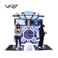 VART-máquina de juegos Arcade PARA 2 JUGADORES, simulador de realidad Virtual 9D, Arena de disparo, plataforma de pie multijugador