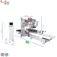 Machine automatique et manuelle de brosse de perceuse de portique de 3 axes pour faire des balais grande valeur de production à un prix