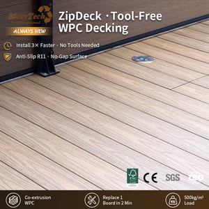 Sistema de Suelo Modular ZipDeck de Mexytech, Resistente a los Arañazos, con Textura Premium, para Renovación de Balcones y Jardines en Villas de Lujo - Product Image 1