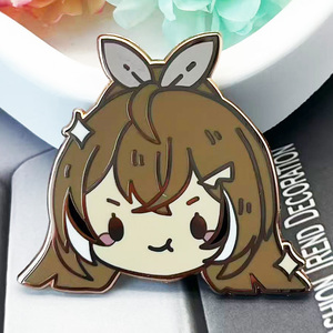 Trẻ Em Quà Tặng Hot Bán Phim Hoạt Hình Mỹ Cô Gái Ngọt Ngào Thiết Kế Trâm <span class=keywords><strong>Pin</strong></span> Phù Hiệu Tùy Chỉnh Anime Headshot Logo Men Cứng Kim Loại <span class=keywords><strong>Pin</strong></span> - Product Image 4