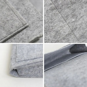 Sac de rangement en feutre pour chevet, 1 pièce, organisateur suspendu pour télécommande de lit, bureau, télévision, canapé, avec poches - Product Image 5