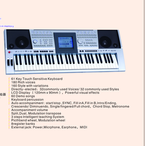<span class=keywords><strong>Piano</strong></span> électronique intelligent en gros, 61 touches sensibles, pour adultes, enfants, débutants et enseignants, <span class=keywords><strong>piano</strong></span> électronique blanc - Product Image 2