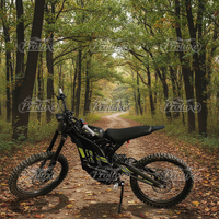 Pneu avant Surron 2026 : 70/100-19 Pneu arrière : 3.00-18  Moto électrique tout-terrain en alliage d'aluminium forgé