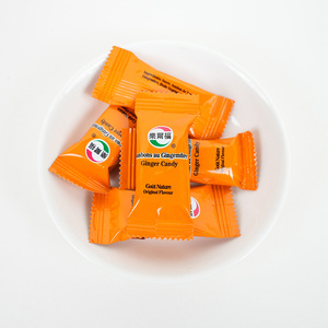 Bonbons au gingembre Leerfu, bonbons au gingembre Gout Nature, 100 g par sachet, saveur originale - Product Image 3