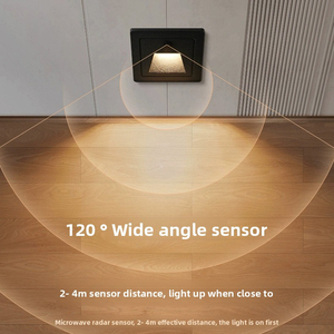 86 एम्बेडेड एलईडी लाइट आधुनिक कंप्यूटर बुद्धिमान इन्फ्रारेड मोशन सेंसर फुटलाइट आधुनिक कंप्यूटर इन्फ्रारेड मोशन सेंसर फुटलाइट - Product Image 4