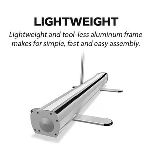 Tùy chỉnh chống xước cuộn lên biểu ngữ bền cao khu vực giao thông - Product Image 3