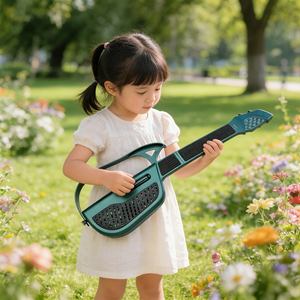 Guitare électrique à prix d'usine en gros, ensemble de guitare électrique, lumières LED <span class=keywords><strong>pour</strong></span> les étudiants, ensembles éducatifs de niveau débutant - Product Image 2