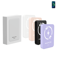 Chargeur Sans Fil Magnétique de Gros Usine, Power Bank Portable à Charge Rapide de 5000 mAh et 10000 mAh
