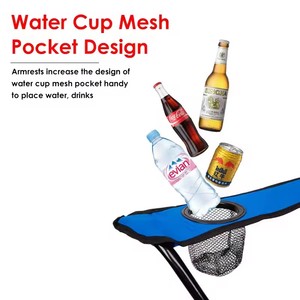 Sedia <span class=keywords><strong>da</strong></span> Spiaggia <span class=keywords><strong>Pieghevole</strong></span> in Acciaio Inossidabile Leggera di Alta Qualità, Portatile per Adulti, Ideale per Picnic, Parco, Magazzino, Vendita all'Ingrosso - Product Image 5