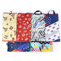 Serviette de sport en microfibre gaufrée légère, imprimée par sublimation double face, personnalisable, pour le golf et la gym (EM/ODM)