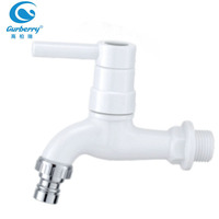 Robinet de cuisine blanc en ABS neuf, monocommande, monotrou, à poser sur comptoir