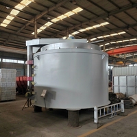 Four de normalisation et de reculage électrique à grande capacité de 3 tonnes pour le traitement thermique des tubes et barres d'acier, prix usine, longue durée de vie