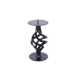 Nouveau bougeoir pot de bougie rond en métal noir pour la décoration de la maison bougeoirs de style nordique - Product Image 6