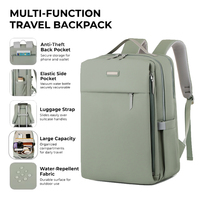 Mochila para Portátil Multifuncional de Gran Capacidad, Resistente al Agua y a los Golpes, Mochila Escolar