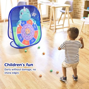 Jeu de lancer de sac de haricots 5 en 1, plateau de jeu en plein air, anneau de lancer, jeu de fléchettes, cible, balle collante, jeu de sport d'intérieur - Product Image 3