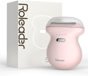 Mini <strong>Womens</strong> Electric <strong>Shaver</strong> Travel-Sized Body Hair Trimmer - Pink - Product Image 1