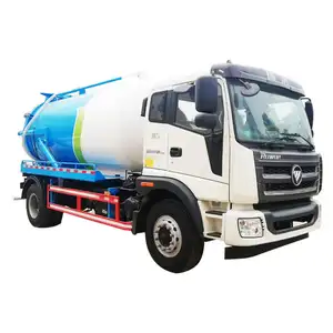 Fabriek Lage Prijs Veel Gebruikt Dongfeng 10000 Liter 190HP Vacuüm Riolering Zuigkracht Tank Vrachtwagen Fecale Zuig Tankwagen