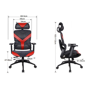 Chaises de jeu ergonomiques avec accoudoirs réglables en 3D, chaises de <span class=keywords><strong>bureau</strong></span> pour joueurs, vente en gros d'usine - Product Image 2
