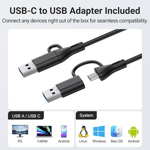 Inwa Black Plastic Computer <b>Speakers</b> with AirPlay for Desktop PC Laptop <b>USB</b> Monitor Clip 2.0 Channel Home Theatre Sound Bar - Product Image 6