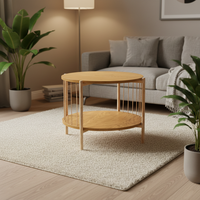 Table basse multifonctionnelle moderne extensible et pliable, design panneau, en bois de bouleau et fer, convertible pour salon et maison