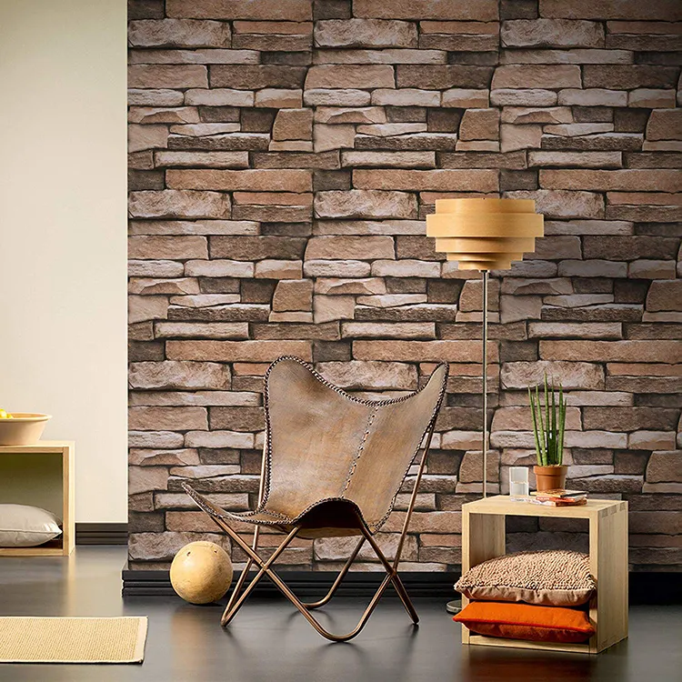 Brick Designs Bedroom Vinyl Wall Paper Sticker Suppliers Self Adhesive Photo Home Hotel Pvc 3d Removable Wallpaper