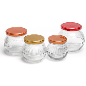 برطمانات زجاجية مستديرة واسعة الفوهة للمربى والصلصة والعسل سعة 100 مل و150 مل و200 مل و280 مل مباشرة من المصنع - Product Image 3