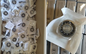 HQW 7000/QC004191 GRW D6000/603883 CP 10*26*8 มม. ตลับลูกปืนเทอร์โบเจ็ทความเร็วสูงพิเศษ P4 C30X100HX205YQ4191 7000/QC004191 GRW D600 - Product Image 4