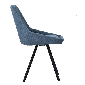 Chaises de salle à manger scandinaves élégantes en blanc et gris doré, design <span class=keywords><strong>beige</strong></span> et noir, pour table à manger - Product Image 3