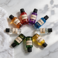 Nouvelles bouteilles d'huiles essentielles au design unique, fabriquées sur mesure en usine, bon marché, de haute qualité, rechargeables pour parfums et soins personnels