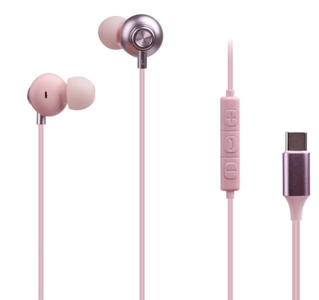 OEM Premium Type C Wired Earbuds Custom Music Wired Earphones Gaming Wired Earbuds