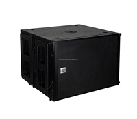 Système de sonorisation Line Array professionnel LM210 avec deux enceintes de 10 pouces en bois contreplaqué pour spectacles en plein air