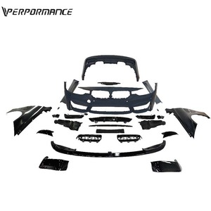 Kit de Carrocería M3 para BMW Serie 3 F30, Actualización para 3S F30 F35 a <span class=keywords><strong>F80</strong></span> M3 <span class=keywords><strong>320</strong></span> 325i, Autopartes, Accesorios Exteriores, Parachoques de Coche - Product Image 2