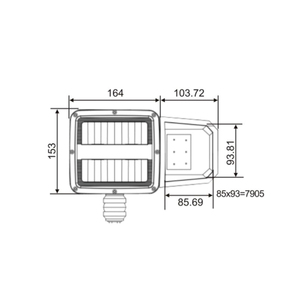 10-48V Truck Snow Melt Headlights Anti-Ice <b>Light</b> Snow Blower <b>LED</b> <b>Work</b> <b>Light</b> Snowplows <b>Light</b> - Product Image 6