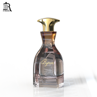 Botol Parfum Kaca Kosong Desain Baru Khusus 50ml 100ml, Botol Parfum Mewah dengan Semprotan, Kemasan Botol Parfum