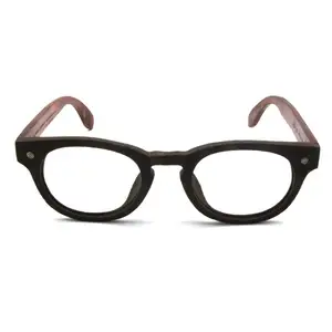 Nouvelles lunettes fines deux couleurs en bois de qualité supérieure Gentleman OEM