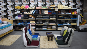 Квадратное сиденье из полиэстера/хлопка - Product Image 6