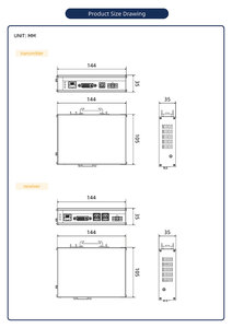 Extensor KVM PANELMATE Shanghai <span class=keywords><strong>IDD</strong></span>-LINK4-R, 2 Puertos para Monitor (1920x1080), 2 Puertos para Computadora DVI/Interfaz Cat5e/Cat6 - Product Image 5
