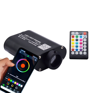 Kit de luz de techo de estrella de techo de fibra óptica <span class=keywords><strong>LED</strong></span> RGB 12V RF H7 forma de bombilla con Control de aplicación para techo de estrella de techo de <span class=keywords><strong>coche</strong></span> - Product Image 3