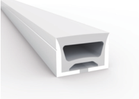 Diffuseur en caoutchouc silicone flexible pour bande LED néon 12*25mm