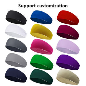 عصابة رأس رياضية للرجال من الساتان المحبوك من المصنع ، عصابة رأس رياضية للرجال للتنس واليوغا - Product Image 2