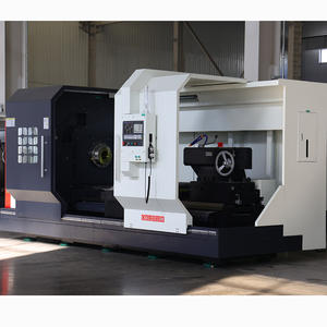 Grandes pièces de traitement 1250mm de diamètre Fanuc contrôleur lit plat Machine de tour CNC automatique de haute qualité à vendre - Product Image 1
